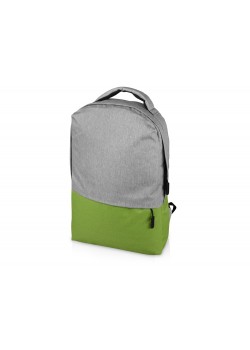 Рюкзак Fiji с отделением для ноутбука, серый/зеленое яблоко
