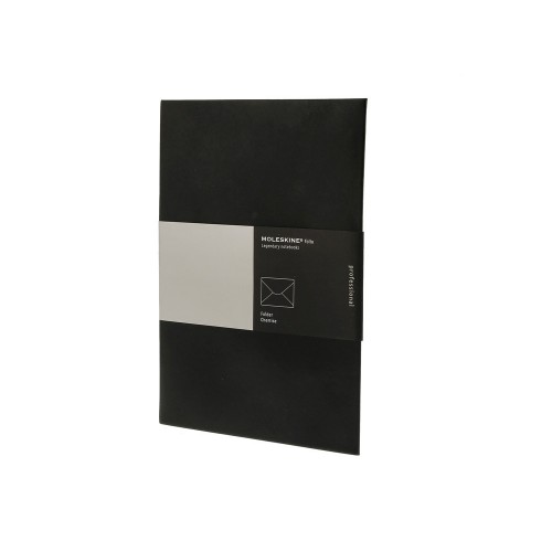 Папка-конверт Moleskine Folio, А4, черный