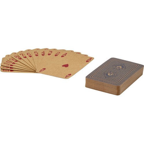 Набор игральных карт из крафт-бумаги Ace - Натуральный