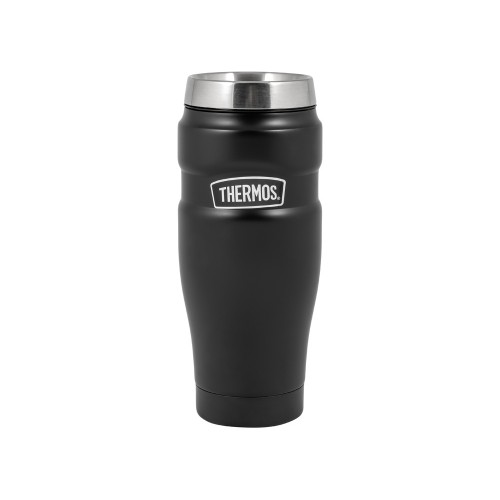 Кружка-термос из нерж. стали тм THERMOS SK1005BK (Matte Black) 0.47L, черный