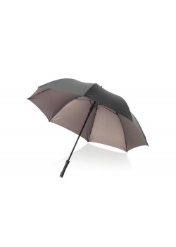 Зонт-трость Rosari, полуавтомат 27, черный/бронзовый
