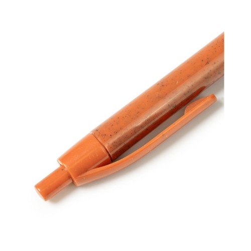 Ручка шариковая KAMUT из пшеничного волокна, апельсин