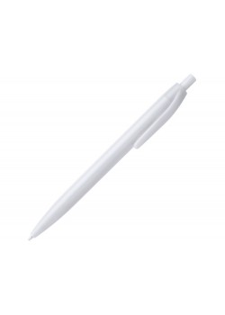 Ручка пластиковая шариковая STIX, синие чернила, белый