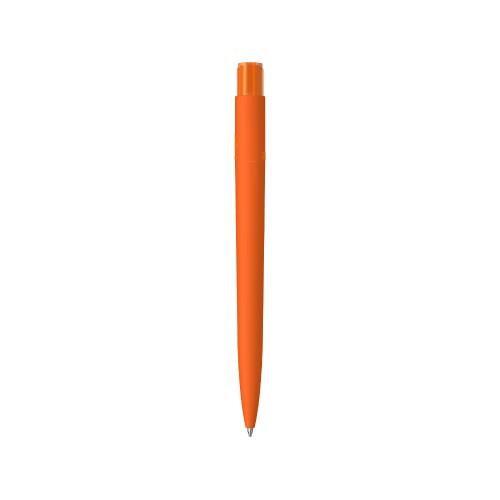Шариковая ручка RECYCLED PET PEN PRO K transparent GUM soft-touch, оранжевый
