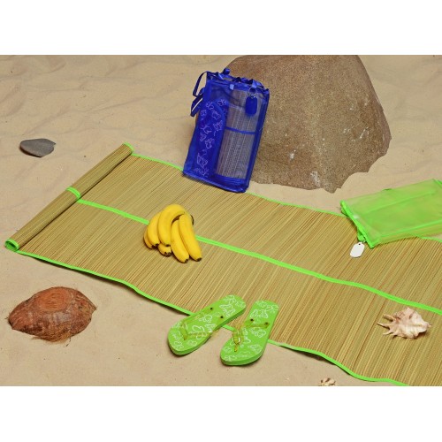 Пляжный набор Тропики с брелоком Ярлык, зеленый