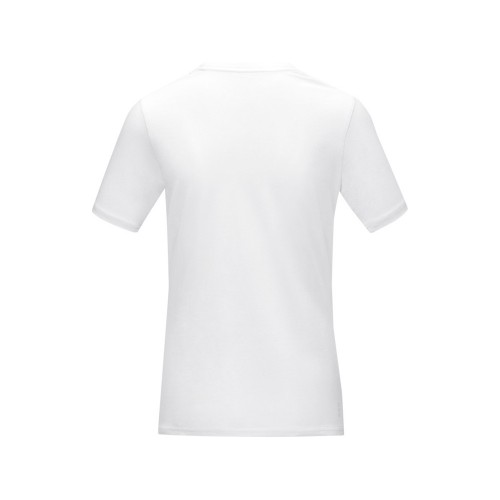 Женская футболка Azurite с коротким рукавом, изготовленная из натуральных материалов, белый