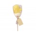 Карамель леденцовая на сахаре Варежка 3D, 40г, желтая