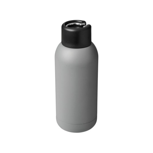 Спортивная бутылка с вакуумной изоляцией Brea объемом 375 мл, серый