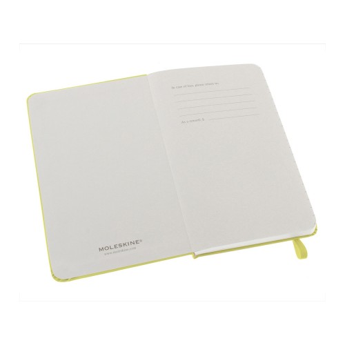 Записная книжка Moleskine Classic (в линейку) в твердой обложке, Pocket (9x14см), цитрусовый