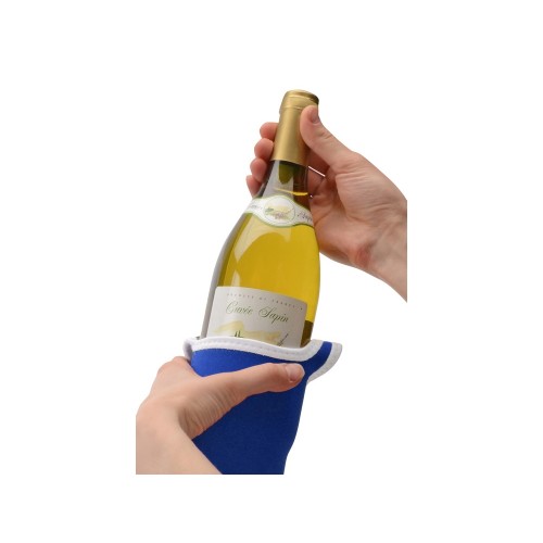 Декоративный чехол для бутылки вина