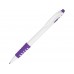 Ручка шариковая Фиджи, белый/фиолетовый
