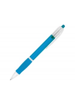 Ручка пластиковая шариковая ONTARIO, голубой