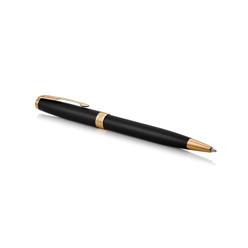 Ручка шариковая Parker Sonnet Core Matte Black GT, черный/золотистый