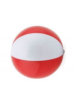 Надувной мяч SAONA, белый/красный