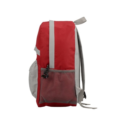 Рюкзак Универсальный (серая спинка), красный/серый