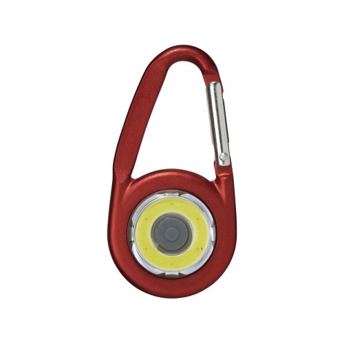 Фонарик с карабином The Eye, красный