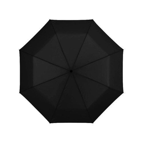Зонт Ida трехсекционный 21,5, черный