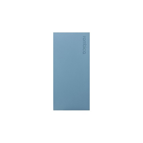 Внешний аккумулятор Rombica NEO ARIA Azure, 10000мАч, Soft-touch, PD, QCharge, Type-C, голубой