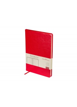 Блокнот А5 Megapolis Nebraska, красный