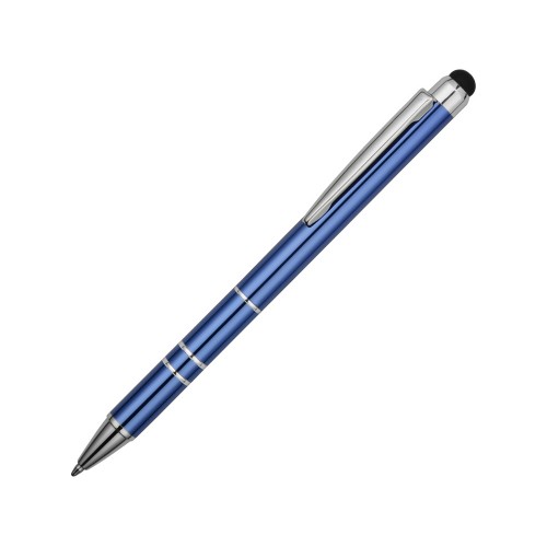 Ручка-стилус шариковая Charleston, синий, черные чернила