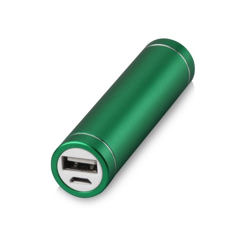 Портативное зарядное устройство Олдбери, 2200 mAh, зеленый