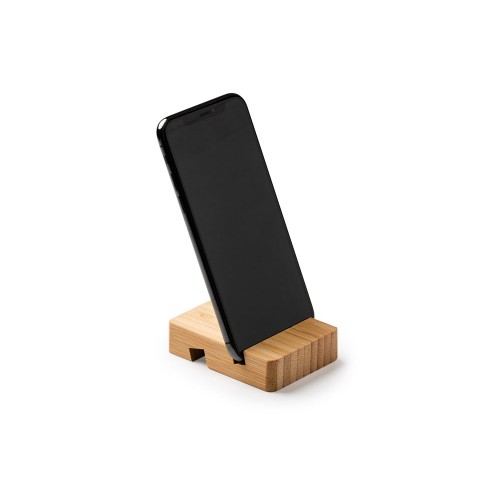 Подставка из бамбука ANTIX для мобильных устройств, планшетов или смартфонов, бежевый