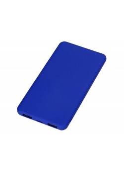 Портативное зарядное устройство Reserve с USB Type-C, 5000 mAh, синий
