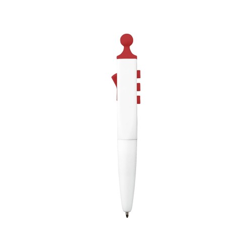 Ручка шариковая Clic Pen, белый/красный