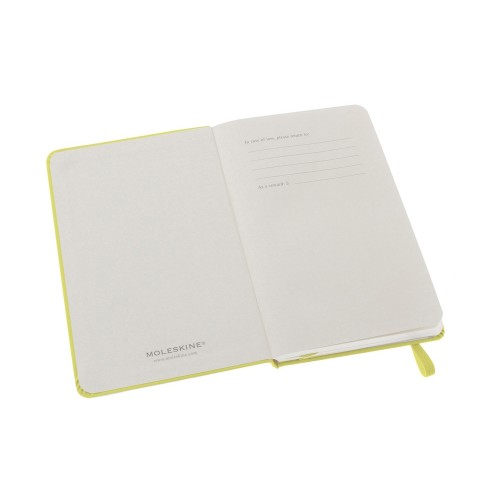 Записная книжка Moleskine Classic (нелинованный) в твердой обложке, Pocket (9x14см), цитрусовый