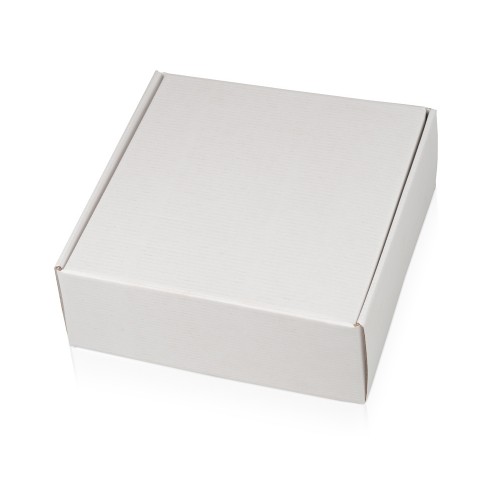 Коробка подарочная Zand L, белый/крафт