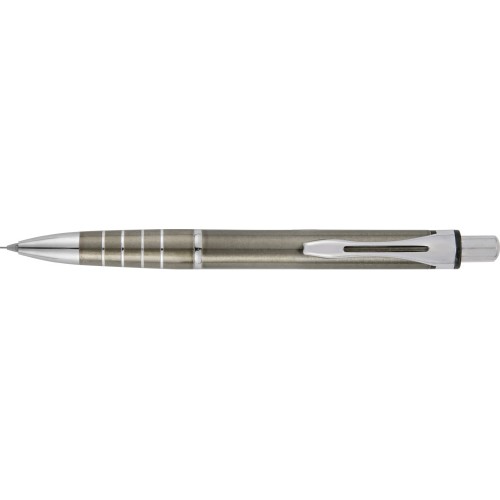 Набор Celebrity Райт: ручка шариковая, карандаш в футляре серый
