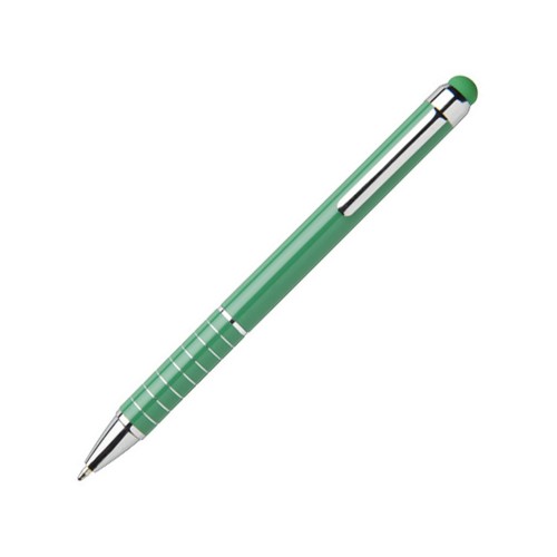 Алюминиевая глазурованная шариковая ручка, зеленый