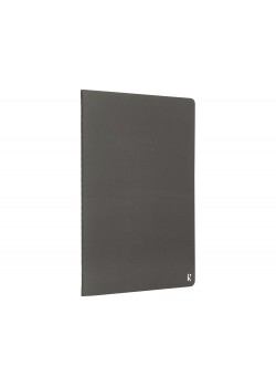 Комплект из двух блокнотов Karst® формата A5 с листами из каменной бумаги, slate grey