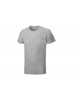 Футболка HD Fit короткий рукав с эластаном_XL, мужская,серый меланж