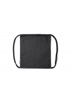 Рюкзак-мешок BREST из 100% органического хлопка, черный