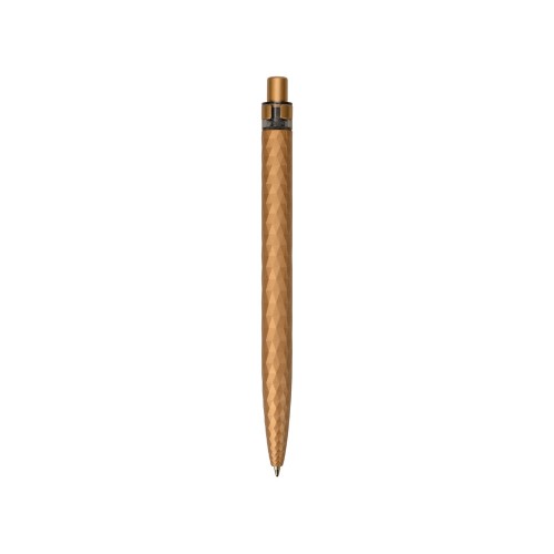 Ручка пластиковая c минералами шариковая Prodir QS01 PQSS Stone, бронзовый