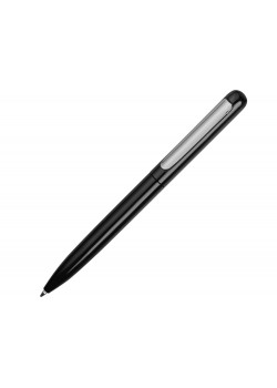 Ручка металлическая шариковая Skate, черный/серебристый