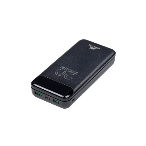 RIVACASE VA2582 (20 000mAh), QC/PD 22.5W внешний аккумулятор с дисплеем, черный /24