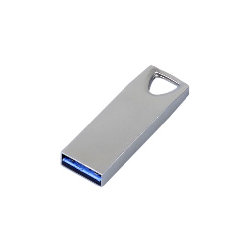 USB 2.0-флешка на 512 Мбайт с мини чипом, компактный дизайн, стильное отверстие для цепочки