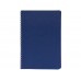 Блокнот Brinc А5, ярко-синий/серебристый