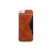 Кошелек-накладка на iPhone 5/5s и SE, коричневый