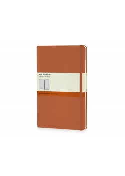 Записная книжка Moleskine Classic (в линейку) в твердой обложке, Large (13х21см), оранжевый коралл