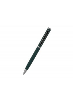 Ручка Firenze шариковая автоматическая софт-тач, зеленая