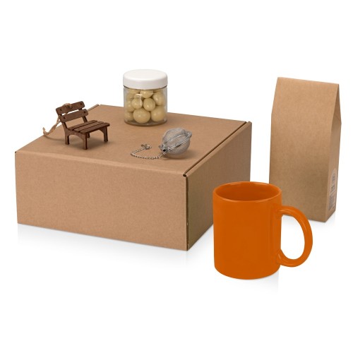 Подарочный набор Tea Cup Superior, оранжевый