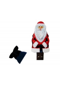 USB-флешка на 4 Гб Дед Мороз Santa под нанесение, белый