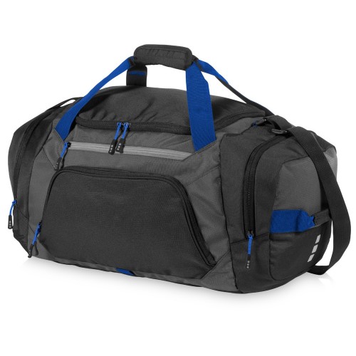 Спортивная сумка Milton, черный/темно-серый/ярко-синий