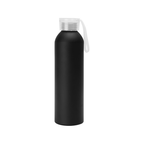 Бутылка для воды Joli, алюминий, черный/белый