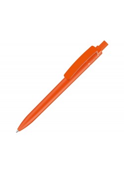 Ручка шариковая пластиковая из RPET RECYCLED PET PEN STEP F, оранжевый