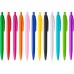 Ручка пластиковая шариковая STIX, синие чернила, королевский синий