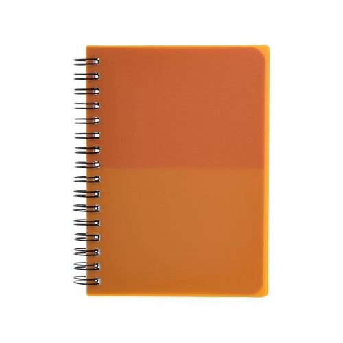 Блокнот Colour Block А6, оранжевый
